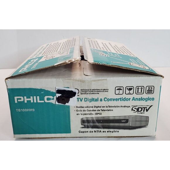 Philco TB100HH9 DTV Digital To Analog Converter Set Top Box - Picture 8 of 11